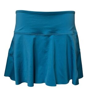 Athleta Teal Mini Skirt